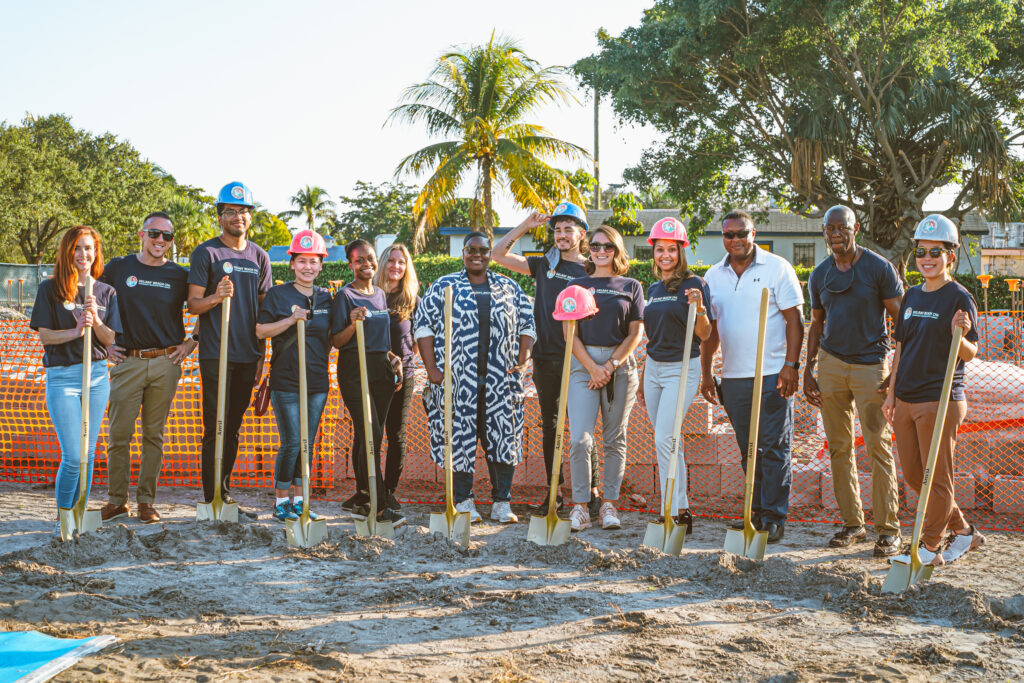 The Delray Beach CRA at the Hatcher Construction Groundbreaking