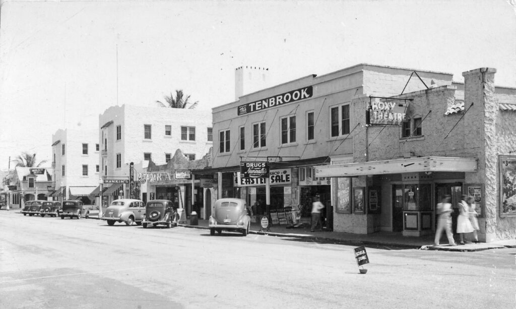 Historical Photo of Downtown Delray Beach