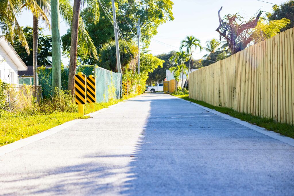 Osceola Park Project Alleyways