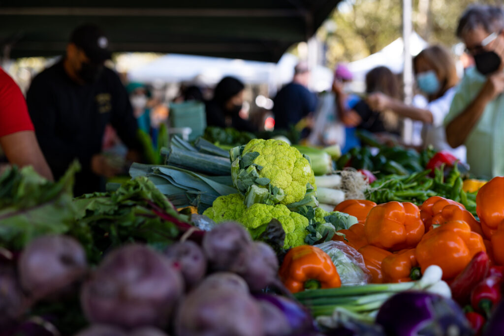 Produce at the Delray Beach GreenMarket