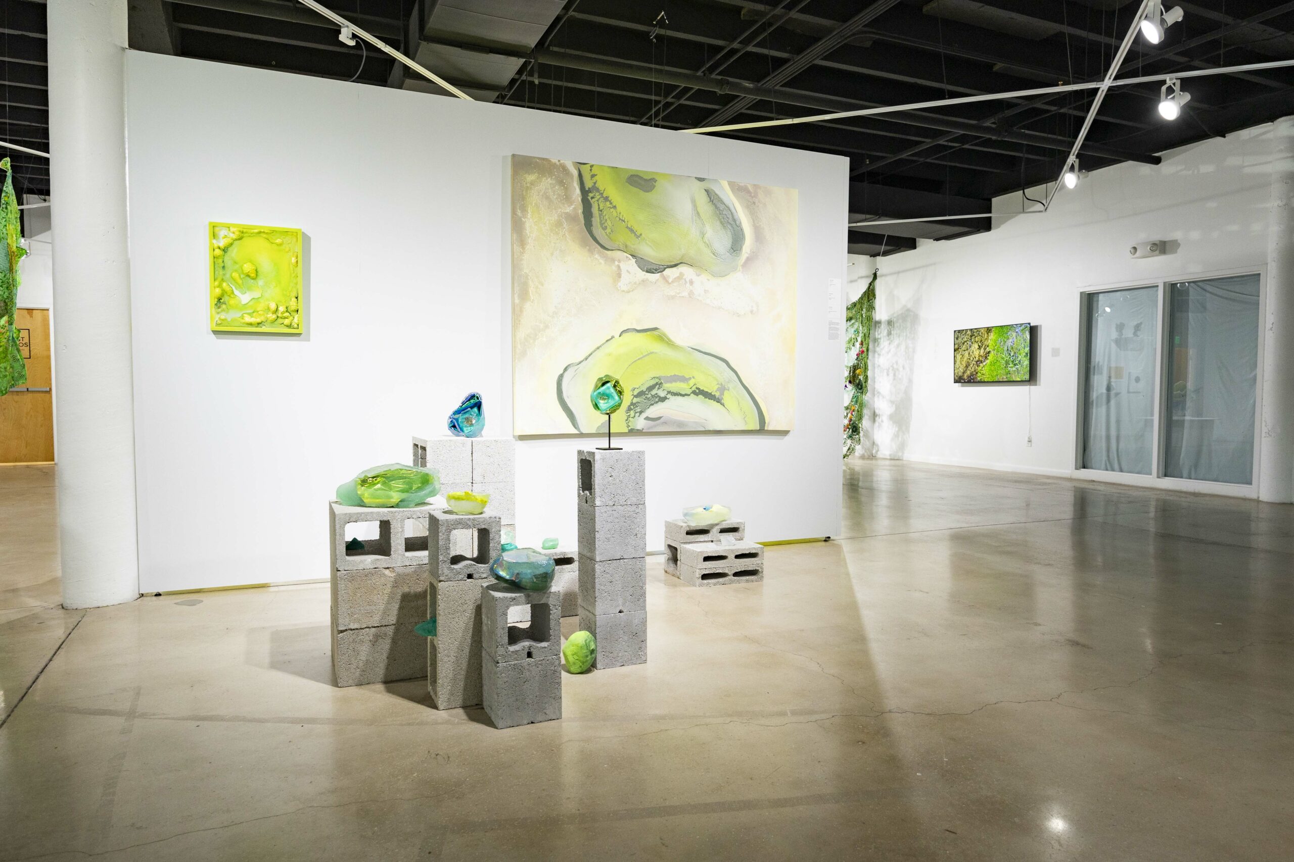 On view at the Arts Warehouse: Conceptually Green